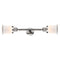 Innovations Lighting Small Canton 2 Light Bath Vanity Light Part Of The Franklin Restoration Collection 208L-PN-G181S-LED