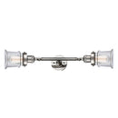 Innovations Lighting Small Canton 2 Light Bath Vanity Light Part Of The Franklin Restoration Collection 208L-PN-G182S-LED