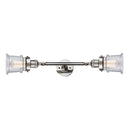 Innovations Lighting Small Canton 2 Light Bath Vanity Light Part Of The Franklin Restoration Collection 208L-PN-G184S