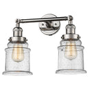 Innovations Lighting Canton 2 Light Bath Vanity Light Part Of The Franklin Restoration Collection 208L-PN-G184-LED