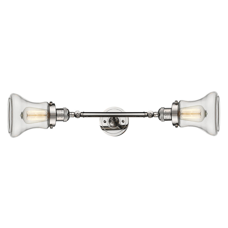 Innovations Lighting Bellmont 2 Light Bath Vanity Light Part Of The Franklin Restoration Collection 208L-PN-G192-LED