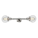 Innovations Lighting Beacon 2 Light 6" Bath Vanity Light 208L-PN-G202-6-LED