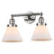 Innovations Lighting Large Cone 2 Light Bath Vanity Light Part Of The Franklin Restoration Collection 208L-PN-G41