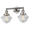 Innovations Lighting Small Oxford 2 Light Bath Vanity Light Part Of The Franklin Restoration Collection 208L-PN-G532-LED