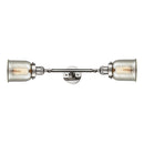 Bell Bath Vanity Light shown in the Polished Nickel finish with a Silver Plated Mercury shade