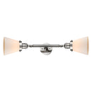 Innovations Lighting Small Cone 2 Light Bath Vanity Light Part Of The Franklin Restoration Collection 208L-PN-G61-LED