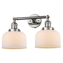 Innovations Lighting Large Bell 2 Light Bath Vanity Light Part Of The Franklin Restoration Collection 208L-PN-G71