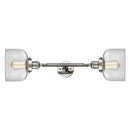 Innovations Lighting Large Bell 2 Light Bath Vanity Light Part Of The Franklin Restoration Collection 208L-PN-G72-LED