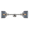 Innovations Lighting Large Bell 2 Light Bath Vanity Light Part Of The Franklin Restoration Collection 208L-PN-G73