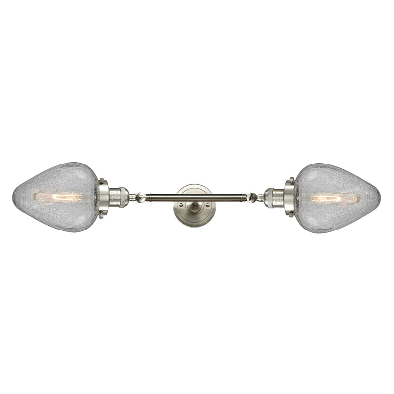 Innovations Lighting Geneseo 2 Light Bath Vanity Light Part Of The Franklin Restoration Collection 208L-SN-G165-LED