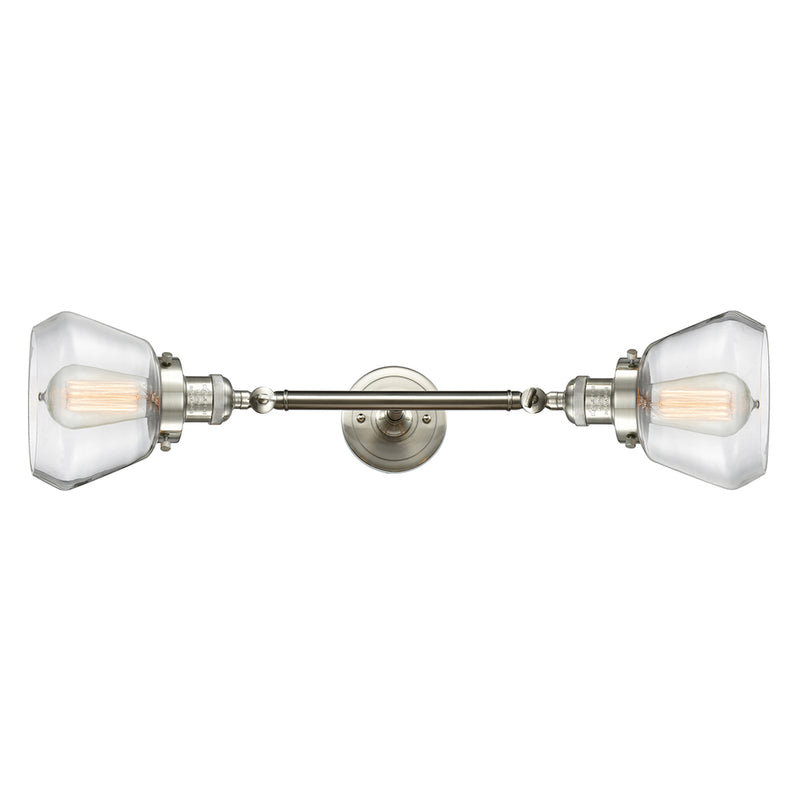 Innovations Lighting Fulton 2 Light Bath Vanity Light Part Of The Franklin Restoration Collection 208L-SN-G172-LED