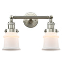 Innovations Lighting Small Canton 2 Light Bath Vanity Light Part Of The Franklin Restoration Collection 208L-SN-G181S