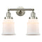 Innovations Lighting Canton 2 Light Bath Vanity Light Part Of The Franklin Restoration Collection 208L-SN-G181-LED