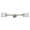 Innovations Lighting Small Canton 2 Light Bath Vanity Light Part Of The Franklin Restoration Collection 208L-SN-G182S