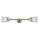 Innovations Lighting Small Canton 2 Light Bath Vanity Light Part Of The Franklin Restoration Collection 208L-SN-G184S