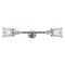 Innovations Lighting Small Canton 2 Light Bath Vanity Light Part Of The Franklin Restoration Collection 208L-SN-G184S-LED