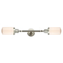 Innovations Lighting Dover 2 Light Bath Vanity Light Part Of The Franklin Restoration Collection 208L-SN-G311-LED