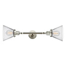 Innovations Lighting Large Cone 2 Light Bath Vanity Light Part Of The Franklin Restoration Collection 208L-SN-G42