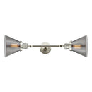 Innovations Lighting Large Cone 2 Light Bath Vanity Light Part Of The Franklin Restoration Collection 208L-SN-G43