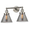 Innovations Lighting Large Cone 2 Light Bath Vanity Light Part Of The Franklin Restoration Collection 208L-SN-G43-LED