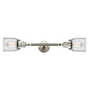 Innovations Lighting Small Bell 2 Light Bath Vanity Light Part Of The Franklin Restoration Collection 208L-SN-G52