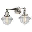 Innovations Lighting Small Oxford 2 Light Bath Vanity Light Part Of The Franklin Restoration Collection 208L-SN-G532