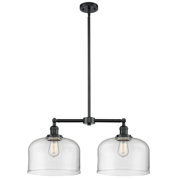 Bell Island Light shown in the Oil Rubbed Bronze finish with a Clear shade