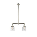 Bell Island Light shown in the Polished Nickel finish with a Seedy shade