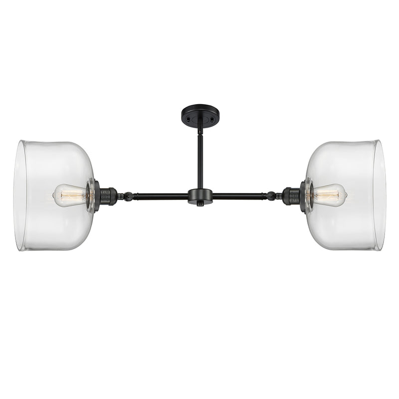 Innovations Lighting Bell 2 Light 21" Island Light 209-BK-G72-L