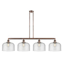 Bell Island Light shown in the Antique Copper finish with a Seedy shade