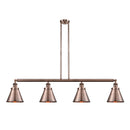 Appalachian Island Light shown in the Antique Copper finish with a Antique Copper shade