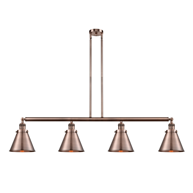 Appalachian Island Light shown in the Antique Copper finish with a Antique Copper shade