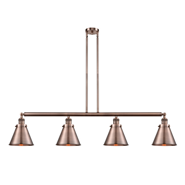 Appalachian Island Light shown in the Antique Copper finish with a Antique Copper shade