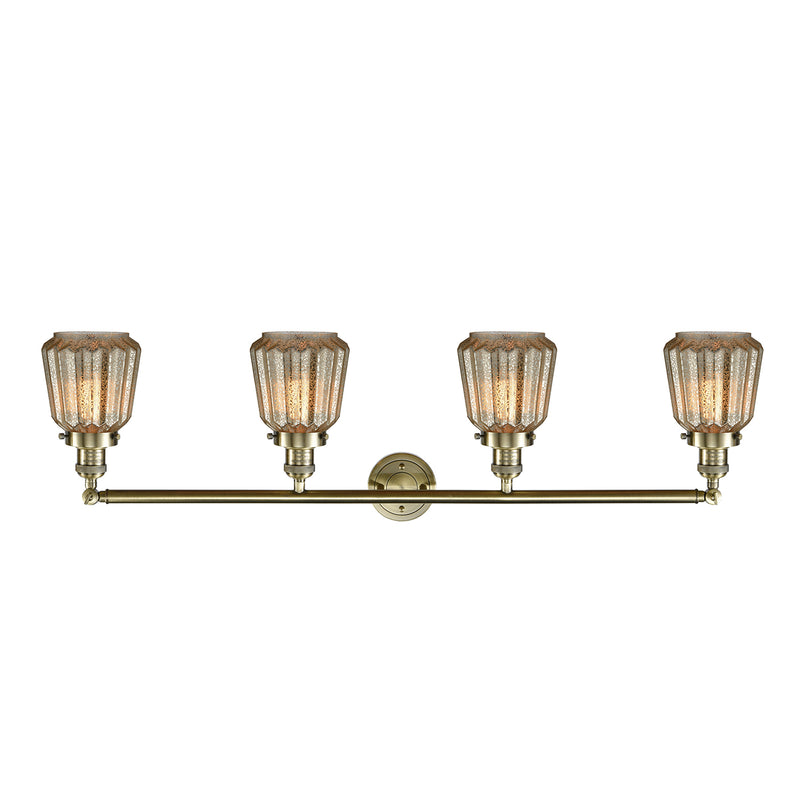 Innovations Lighting Chatham 4 Light Bath Vanity Light Part Of The Franklin Restoration Collection 215-AB-G146-LED