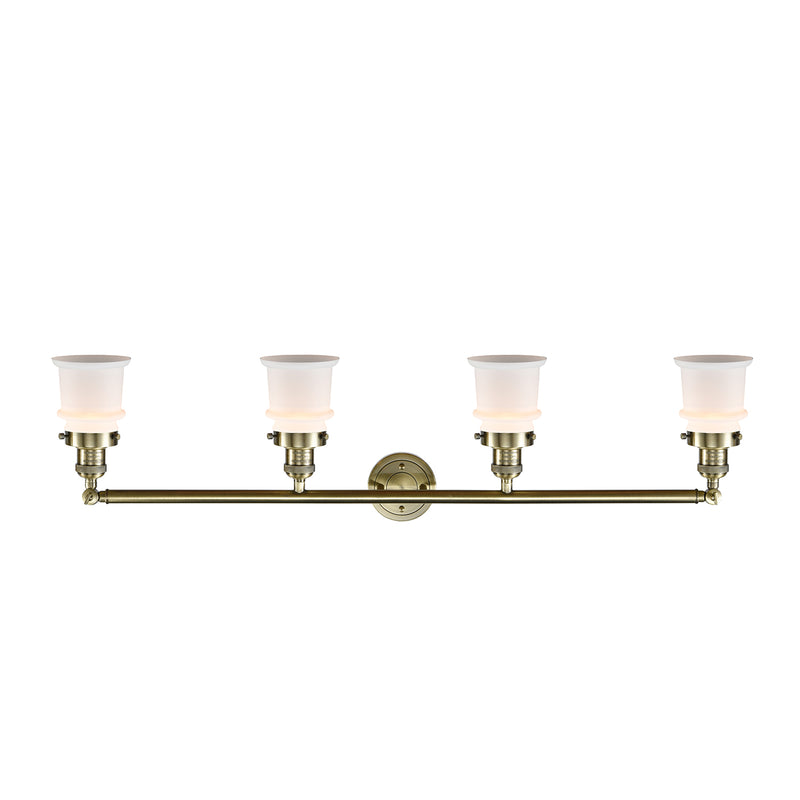 Innovations Lighting Small Canton 4 Light Bath Vanity Light Part Of The Franklin Restoration Collection 215-AB-G181S