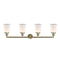 Innovations Lighting Canton 4 Light Bath Vanity Light Part Of The Franklin Restoration Collection 215-AB-G181-LED
