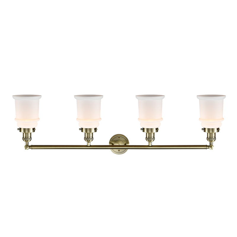 Innovations Lighting Canton 4 Light Bath Vanity Light Part Of The Franklin Restoration Collection 215-AB-G181-LED