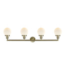 Innovations Lighting Beacon 4 Light 42" Bath Vanity Light 215-AB-G201-6-LED