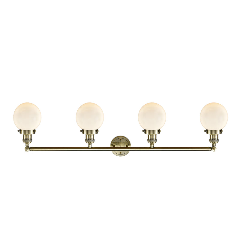 Innovations Lighting Beacon 4 Light 42" Bath Vanity Light 215-AB-G201-6-LED