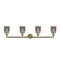 Innovations Lighting Small Bell 4 Light Bath Vanity Light Part Of The Franklin Restoration Collection 215-AB-G53-LED