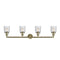 Innovations Lighting Small Bell 4 Light Bath Vanity Light Part Of The Franklin Restoration Collection 215-AB-G54-LED