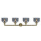 Innovations Lighting Large Bell 4 Light Bath Vanity Light Part Of The Franklin Restoration Collection 215-AB-G73