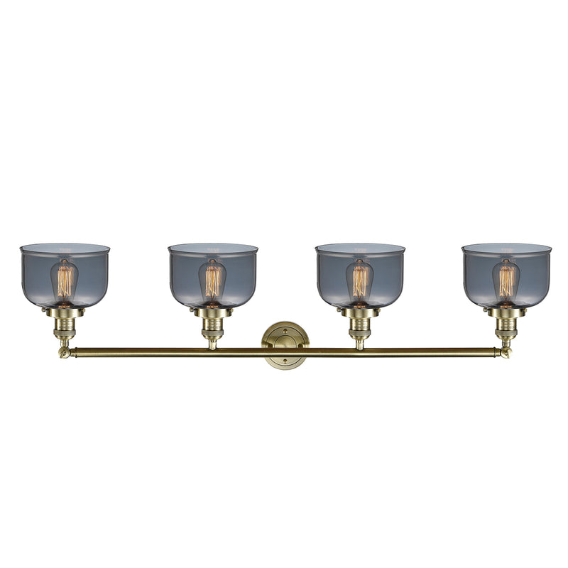 Innovations Lighting Large Bell 4 Light Bath Vanity Light Part Of The Franklin Restoration Collection 215-AB-G73