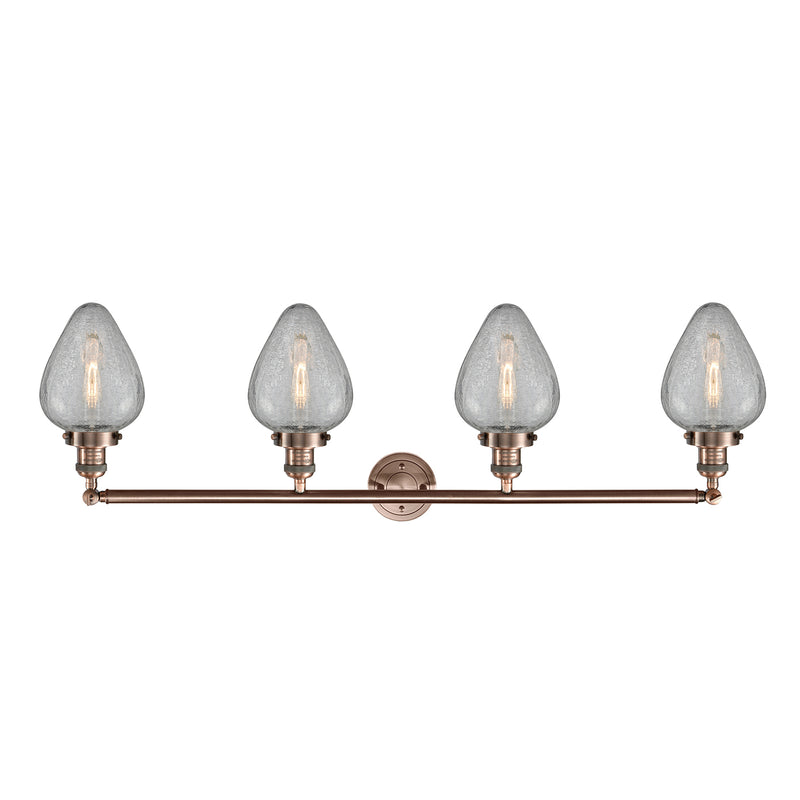 Innovations Lighting Geneseo 4 Light Bath Vanity Light Part Of The Franklin Restoration Collection 215-AC-G165