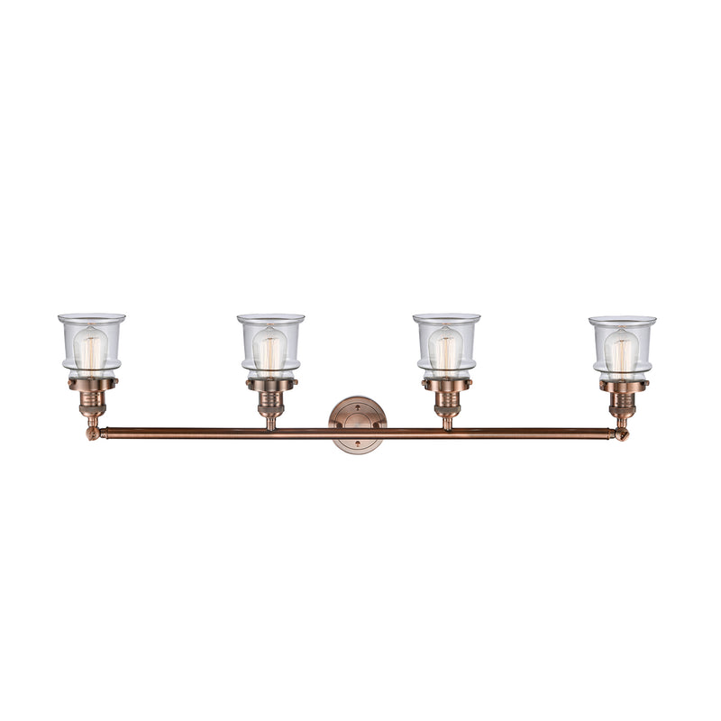 Innovations Lighting Small Canton 4 Light Bath Vanity Light Part Of The Franklin Restoration Collection 215-AC-G182S-LED