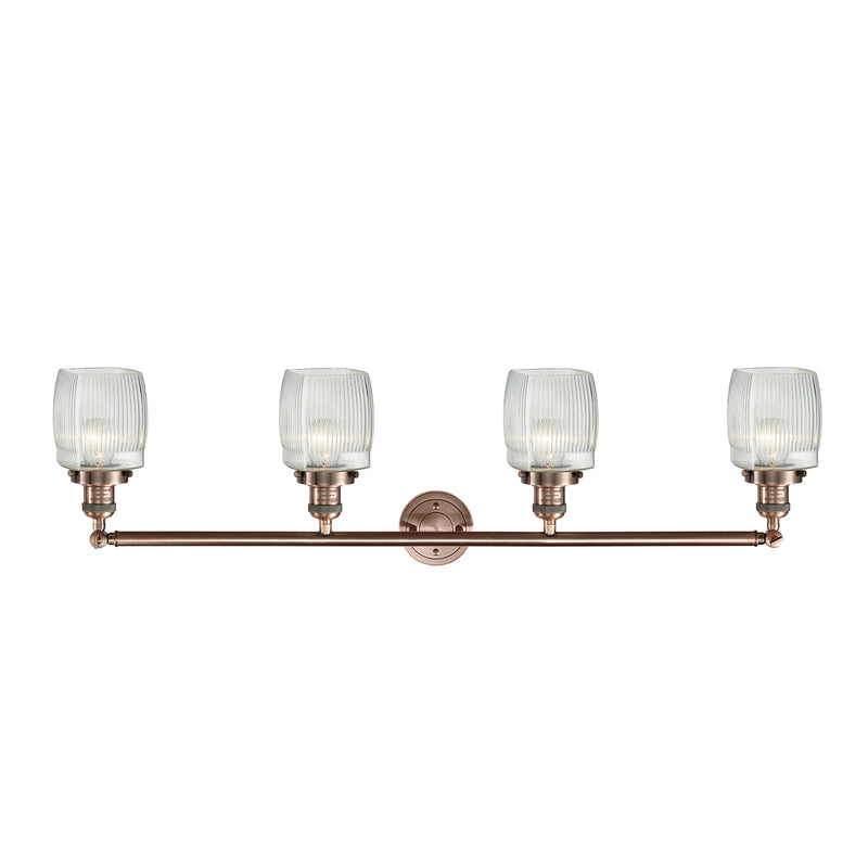 Innovations Lighting Colton 4 Light Bath Vanity Light Part Of The Franklin Restoration Collection 215-AC-G302