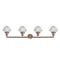 Innovations Lighting Small Oxford 4 Light Bath Vanity Light Part Of The Franklin Restoration Collection 215-AC-G532
