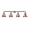 Appalachian Bath Vanity Light shown in the Antique Copper finish with a Antique Copper shade
