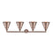 Innovations Lighting Appalachian 4 Light Bath Vanity Light Part Of The Franklin Restoration Collection 215-AC-M13-AC-LED