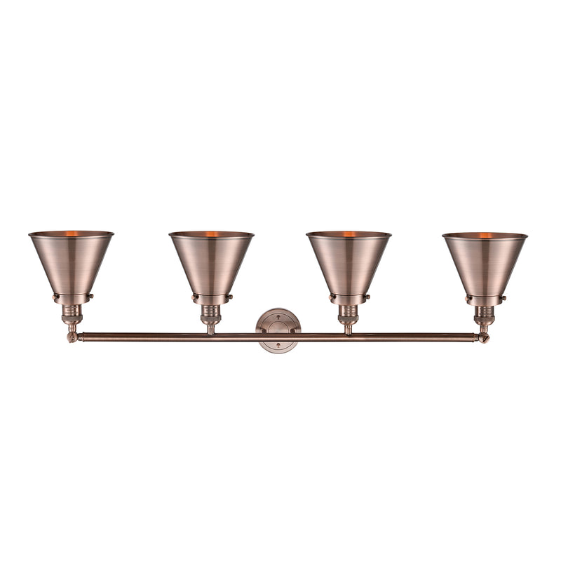 Innovations Lighting Appalachian 4 Light Bath Vanity Light Part Of The Franklin Restoration Collection 215-AC-M13-AC-LED